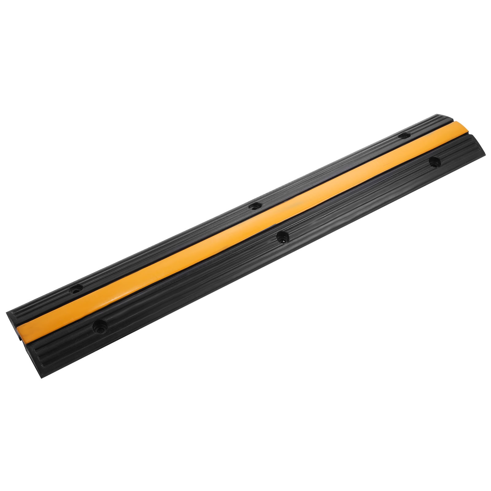 Heavy Duty 4 Pack Rubber Cable Protector Ramps For Driveways_voghion.com